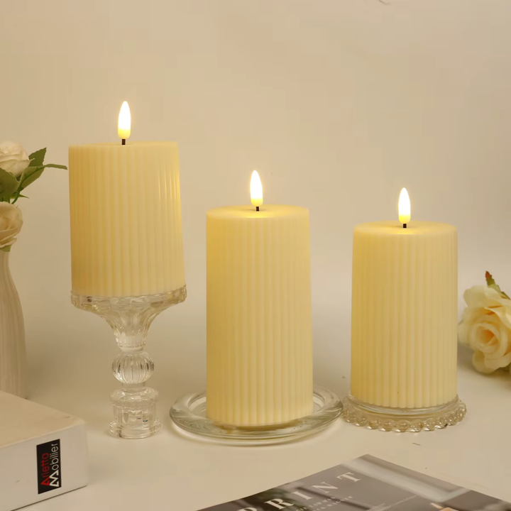 Nordic Ribbed Glow – Ivory